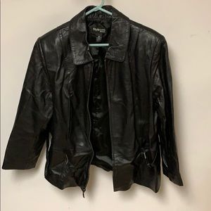 Women’s leather jacket